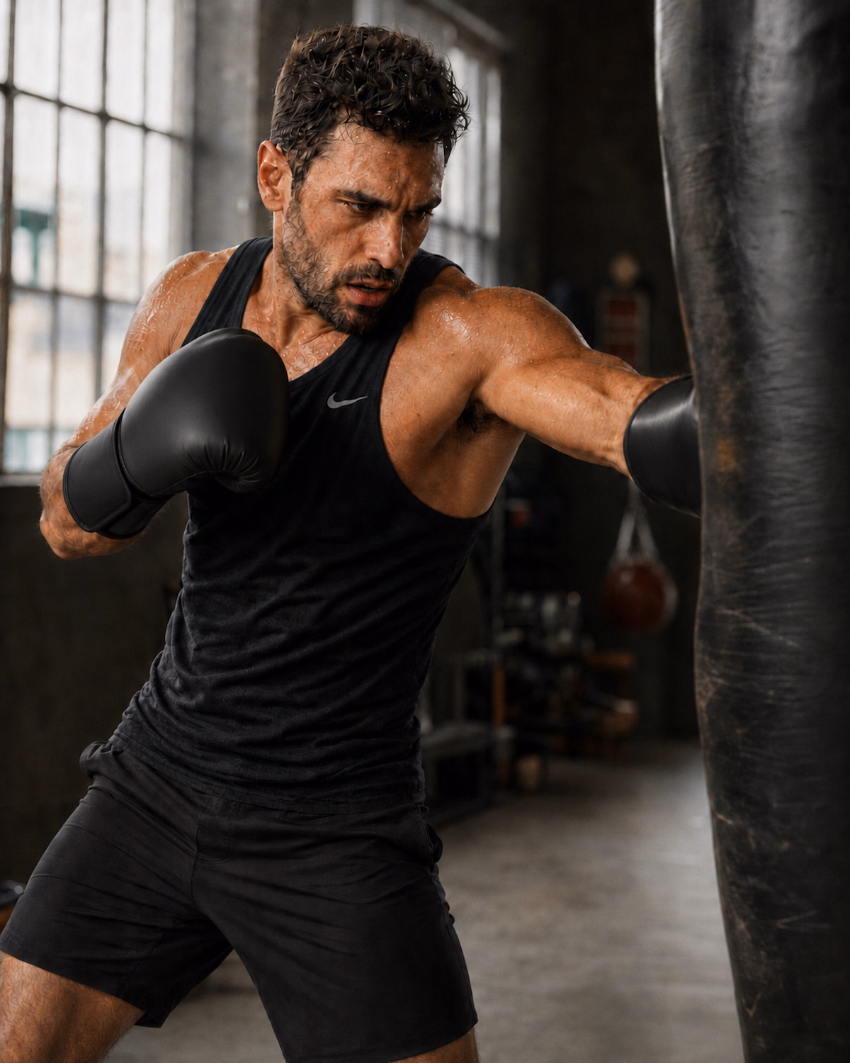 Álex Ferrer boxing